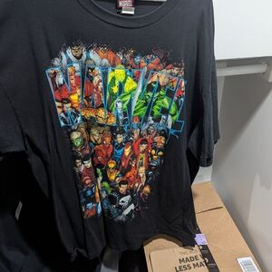 Marvel Black Graphic T-Shirt
